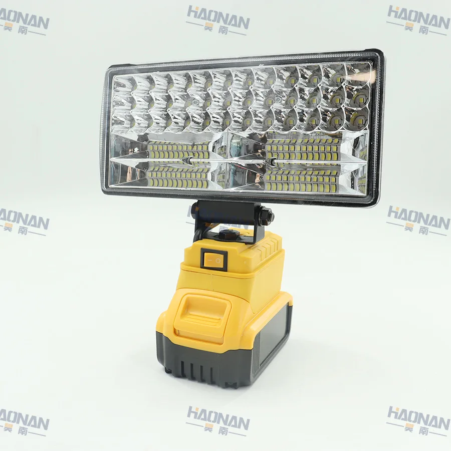 

LED Light Dewei Foot Outdoor Engineering Lighting Lithium Battery Work Light with Usb Charging Light Dewei Overcharge