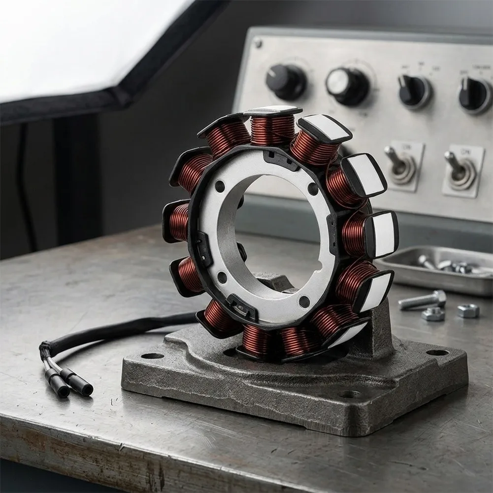 Alternator Stator Unit Stator Coil Alternator For Engine Repair Easy Installation Build 17A Charging Output As Show