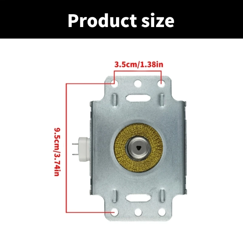 Efficient Microwave Oven Magnetron Microwave Oven Tube M24FB-710AB Electronic Heating Tube Metal Texture Microwave Part