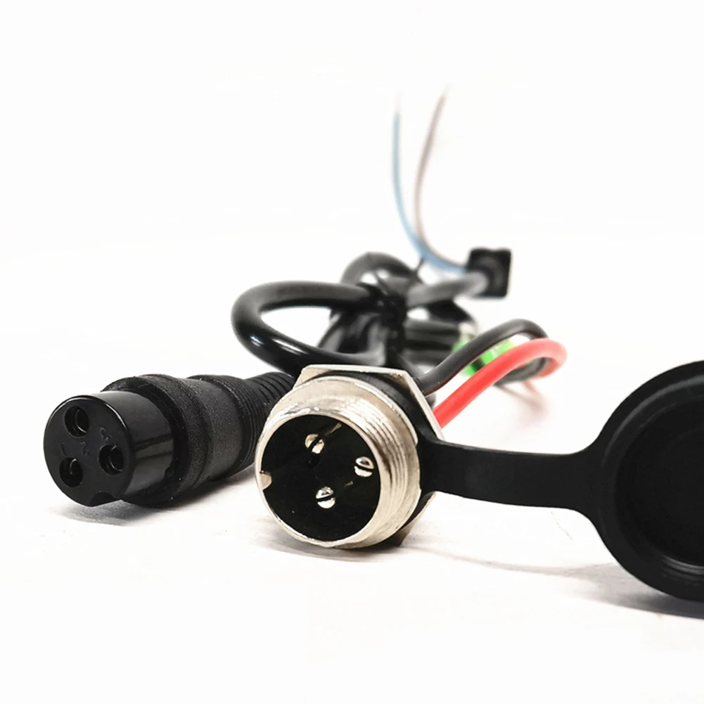 Balancing Scooter Hoverboard 3 Pin Connector 2 Wire Charger Port Replacement Practical Electric Balance Bikes Parts 2 Options