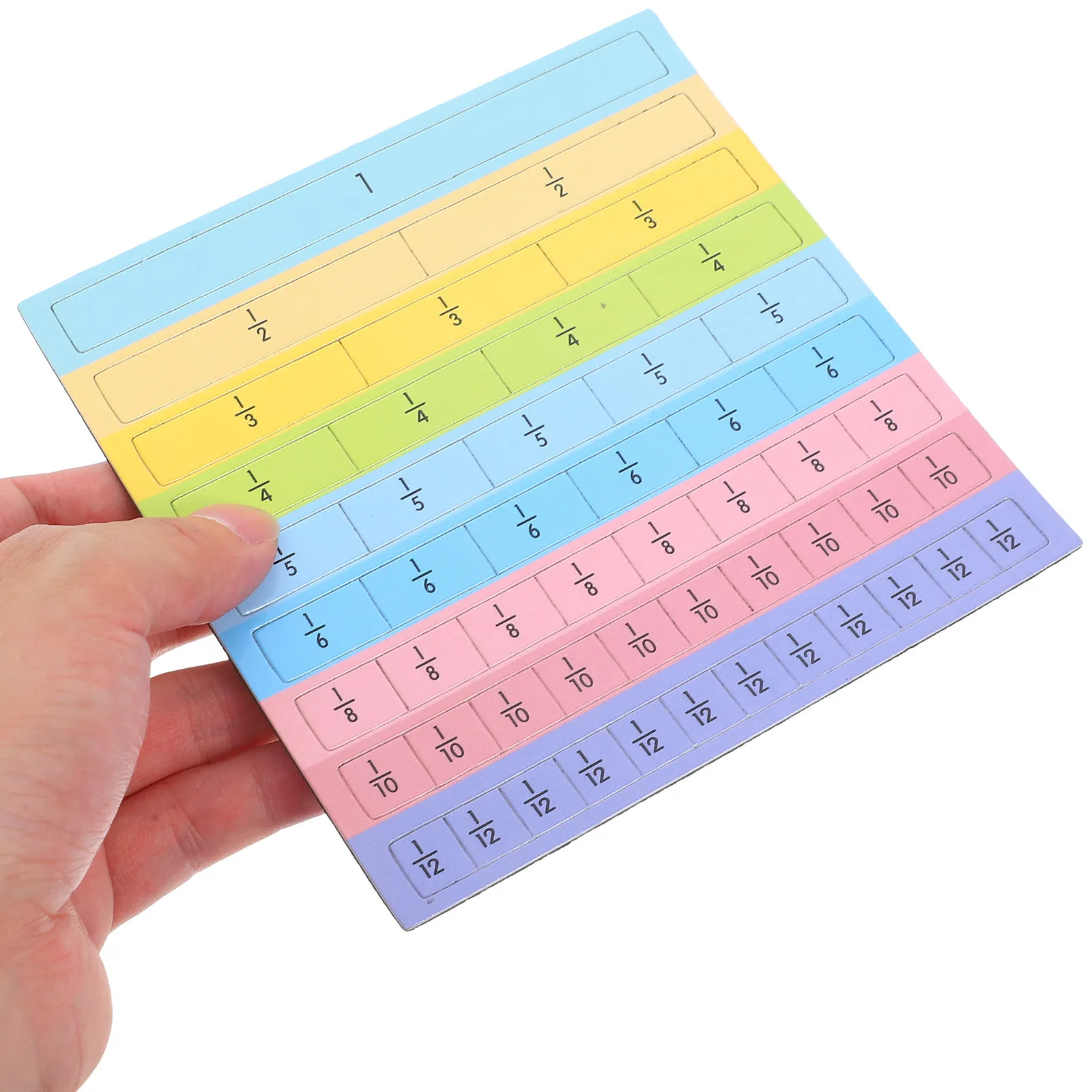 

Набор магнитных дисков и плиток для изучения дробей: развивающая головоломка для операций с дробями (сложение, вычитание, умножение, деление)