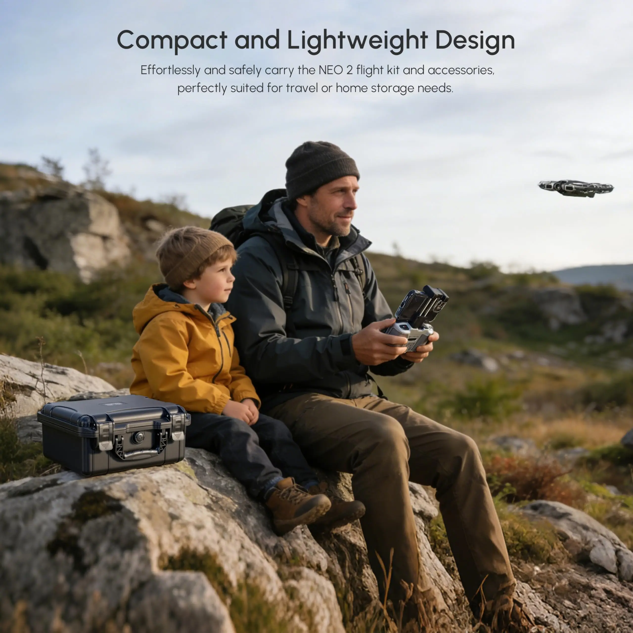 Estuche NEO 2, Estuche Rígido - Drone Controller Hood reseña y precio