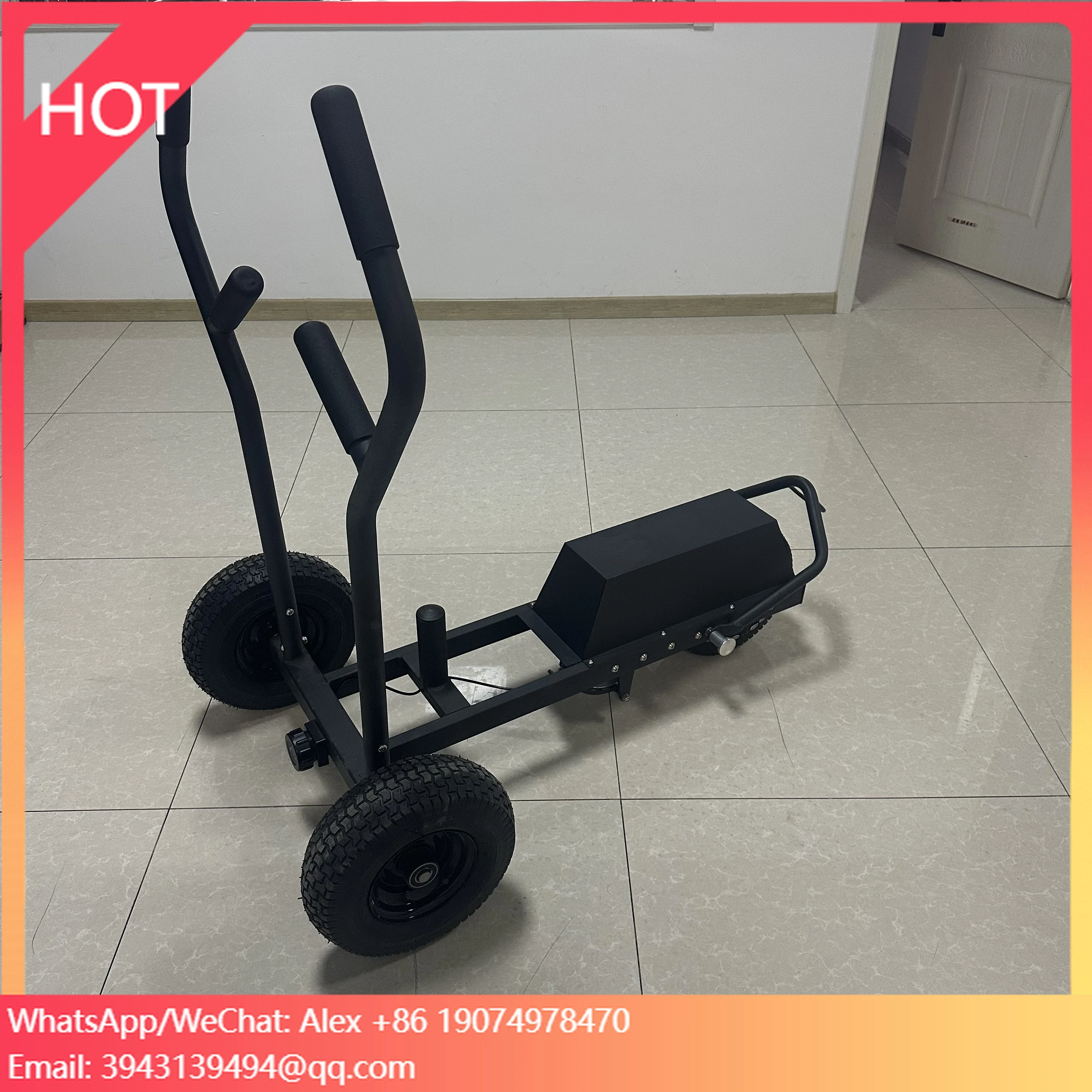 

Профессиональное тренажерное оборудование для спортзалов: Магнитные сопротивительные сани для кроссфита (Push Pull Tank Sled)