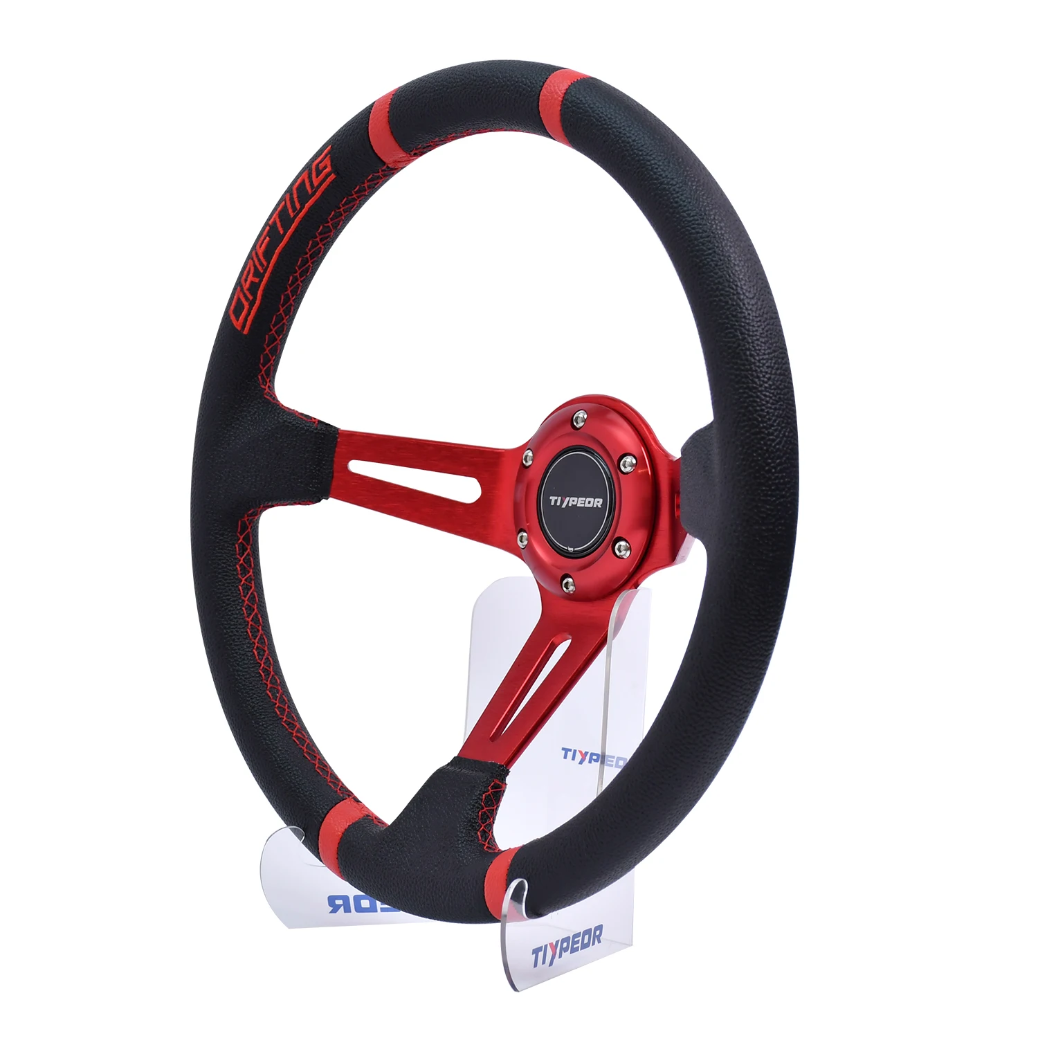 Tiypeor 14inch Game Car Steering Wheel Drifting Steering Wheel Rally Steering Wheel