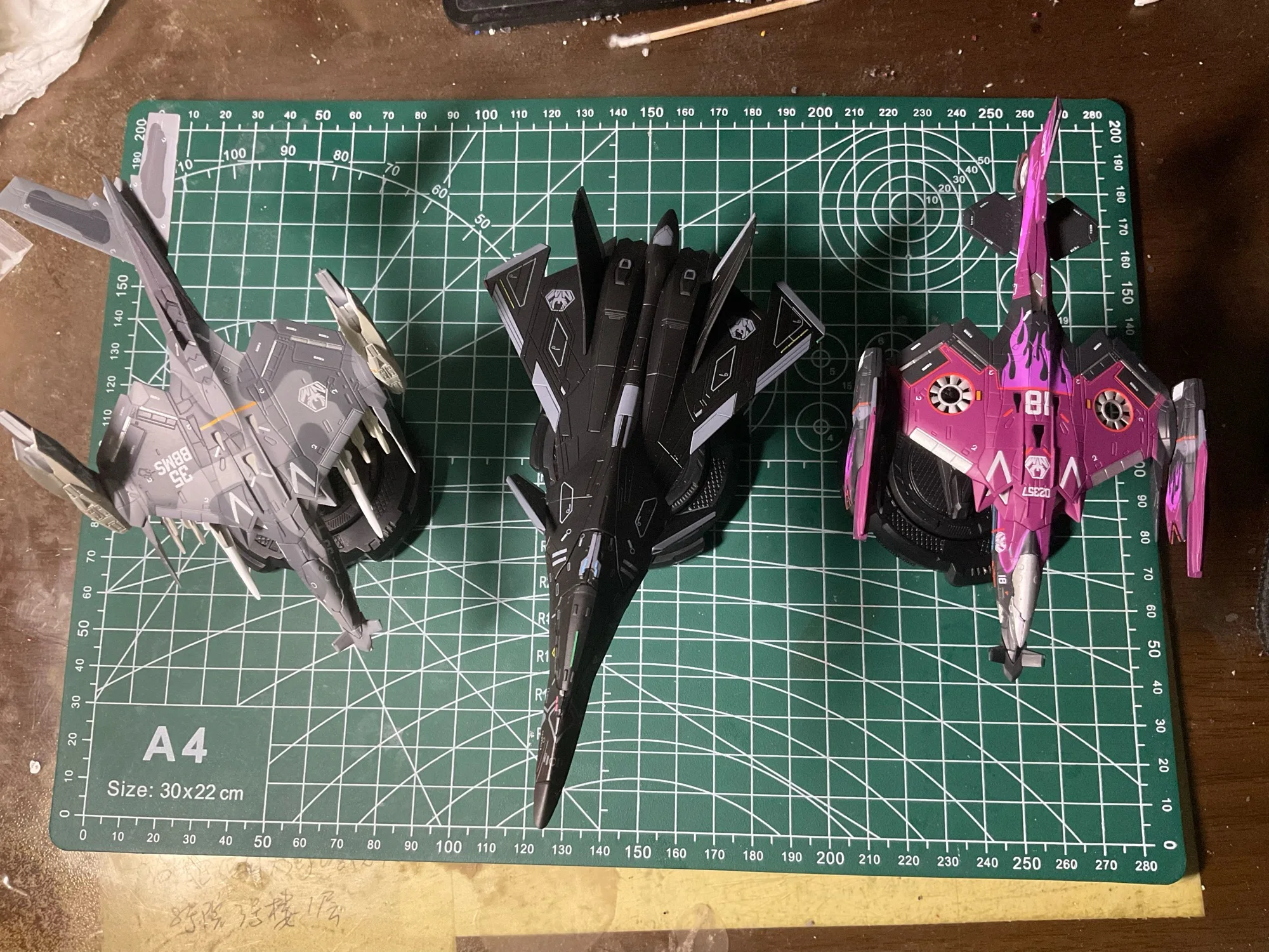 New in Stock HUKUA MODEL 1/144 KW－PP003 Nantianmen Project Purple