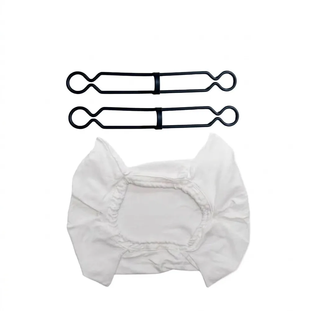 For Dolphin Pool Robot Filter Bag Accessory with Two Clips Designed for Use with Part Numbers 99954307-R1 and 9981430-R2