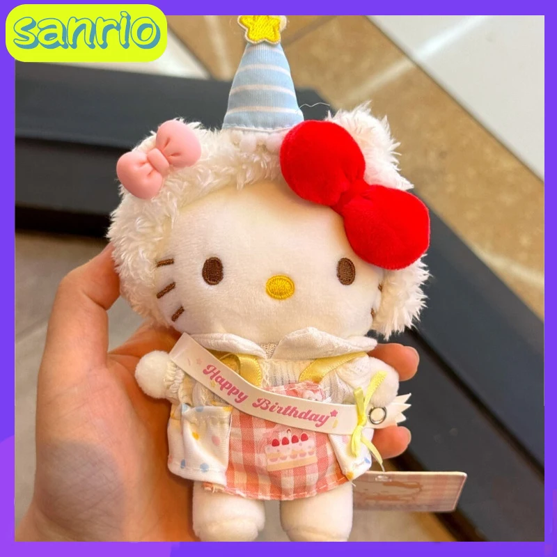 

Новый Sanrio на день рождения Hello Kitty сумка кулон мультфильм милый брелок сумка кулон кукла подарок для девочек оптовая продажа