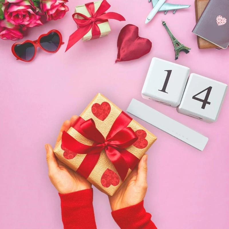 1000 Pcs Self-Adhesive Sticker Valentine's Day Gift Sticker Decorative Sticker 594A