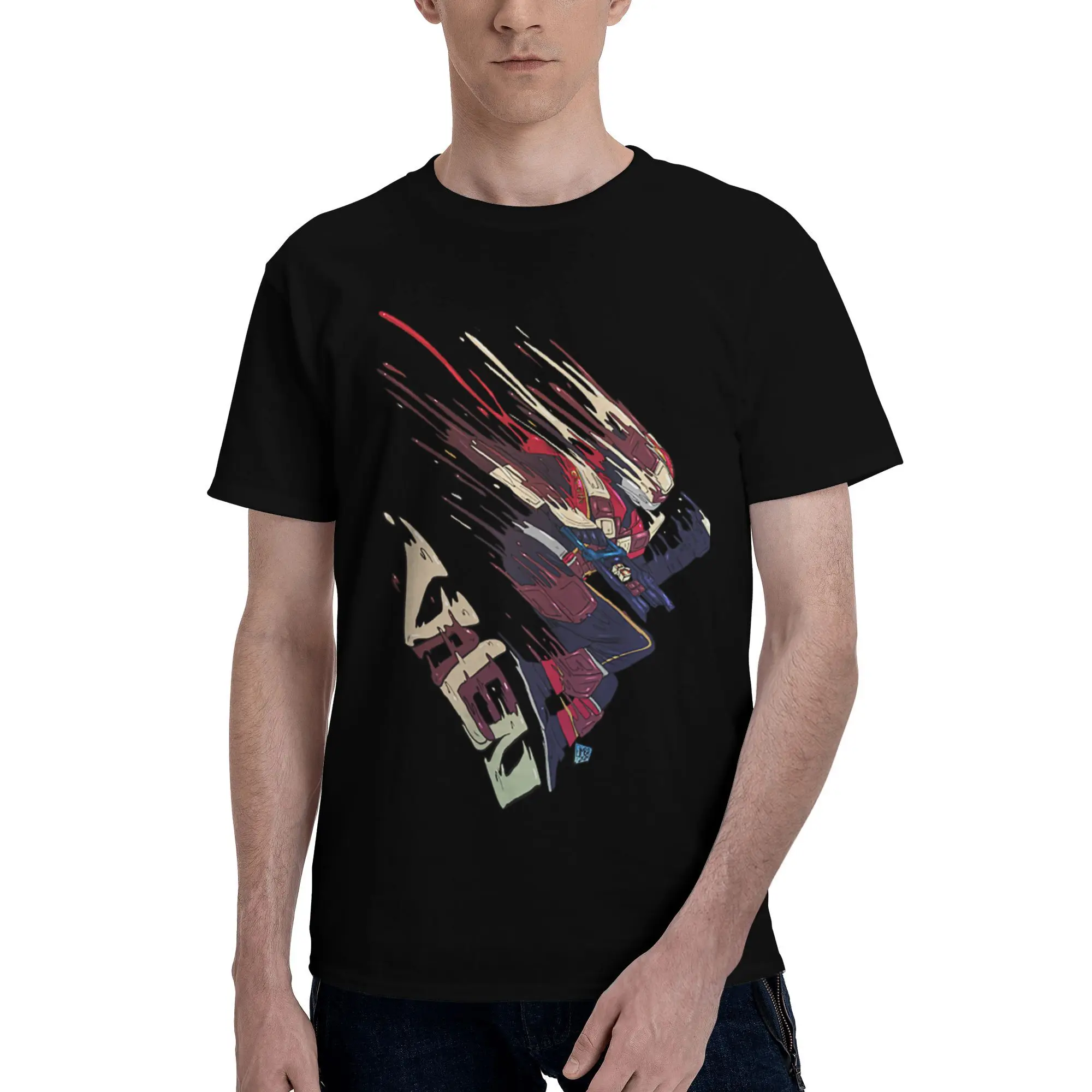 

Custom M-Masked Rider T Shirt Men 100% Cotton Tshirt Leisure Tees Short Sleeves T-shirt Slim Fit Clothing
