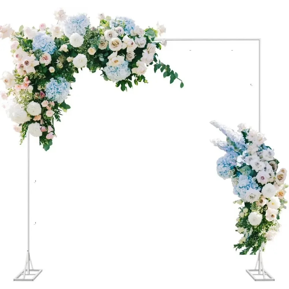 

Wedding Arches for Ceremony, 8.2x8.2Ft Rectangular Balloon Archs Stand Kit, Metal Weddings Arch Backdrop Stand for Wedding