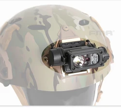 FMA Nylon Tactical Compact II IR LED Light Head Lamp Survival Light / Helmet Rail Shroud Mount BK/DE