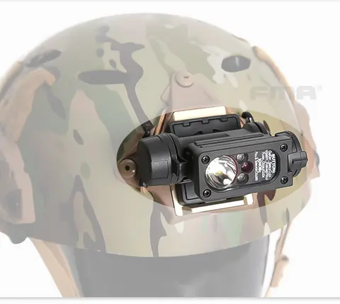 FMA 나일론 전술 컴팩트 II IR LED 라이트 헤드 램프 서바이벌 라이트/헬멧 레일 슈라우드 마운트 BK/DE FMA 나일론 전술 컴팩트 II IR LED 라이트 헤드 램프 서바이벌 라이트/헬멧 레일 슈라우드 마운트 BK/DE