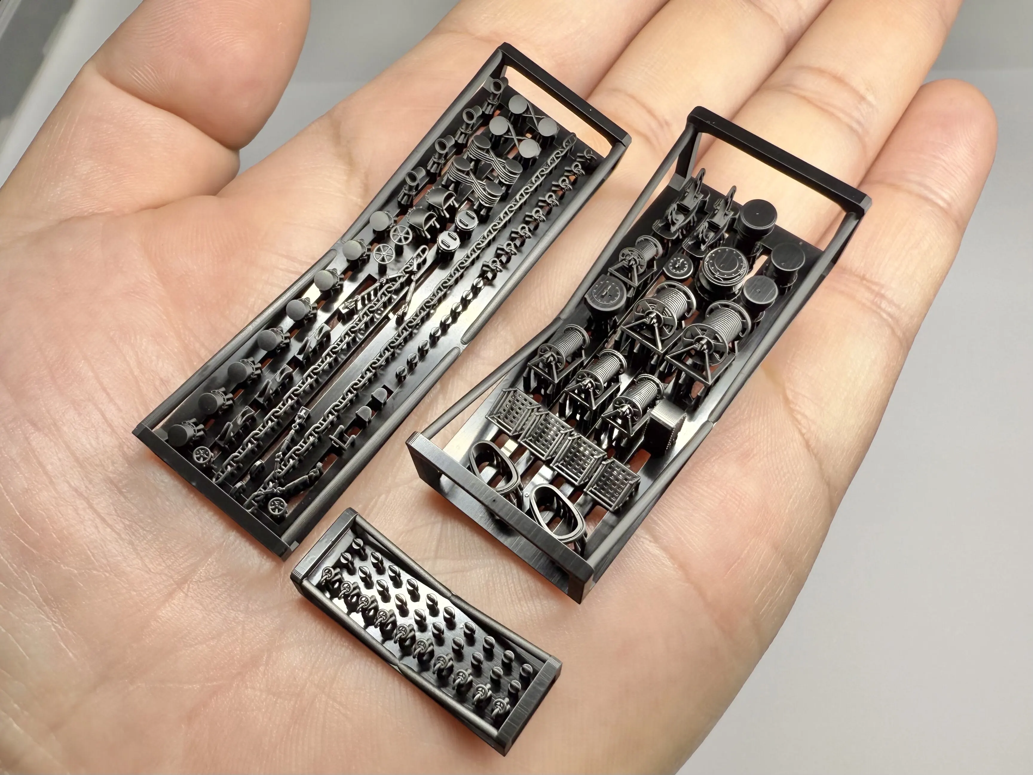 

MUYI MODEL Super detailed 3D-Print Part R200108 1/200 IJN YUKIKAZE / KAGERO FRONT DECK ACCESSORIES (1940)