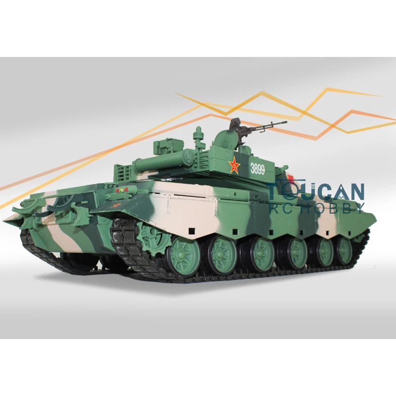 Henglong 1/16 Scale Plastic Chinese 99A RTR 2.4G Remote Control Tanks 3899A Upgrade 360°Turret 7.0 Ver Electric Toys For boys