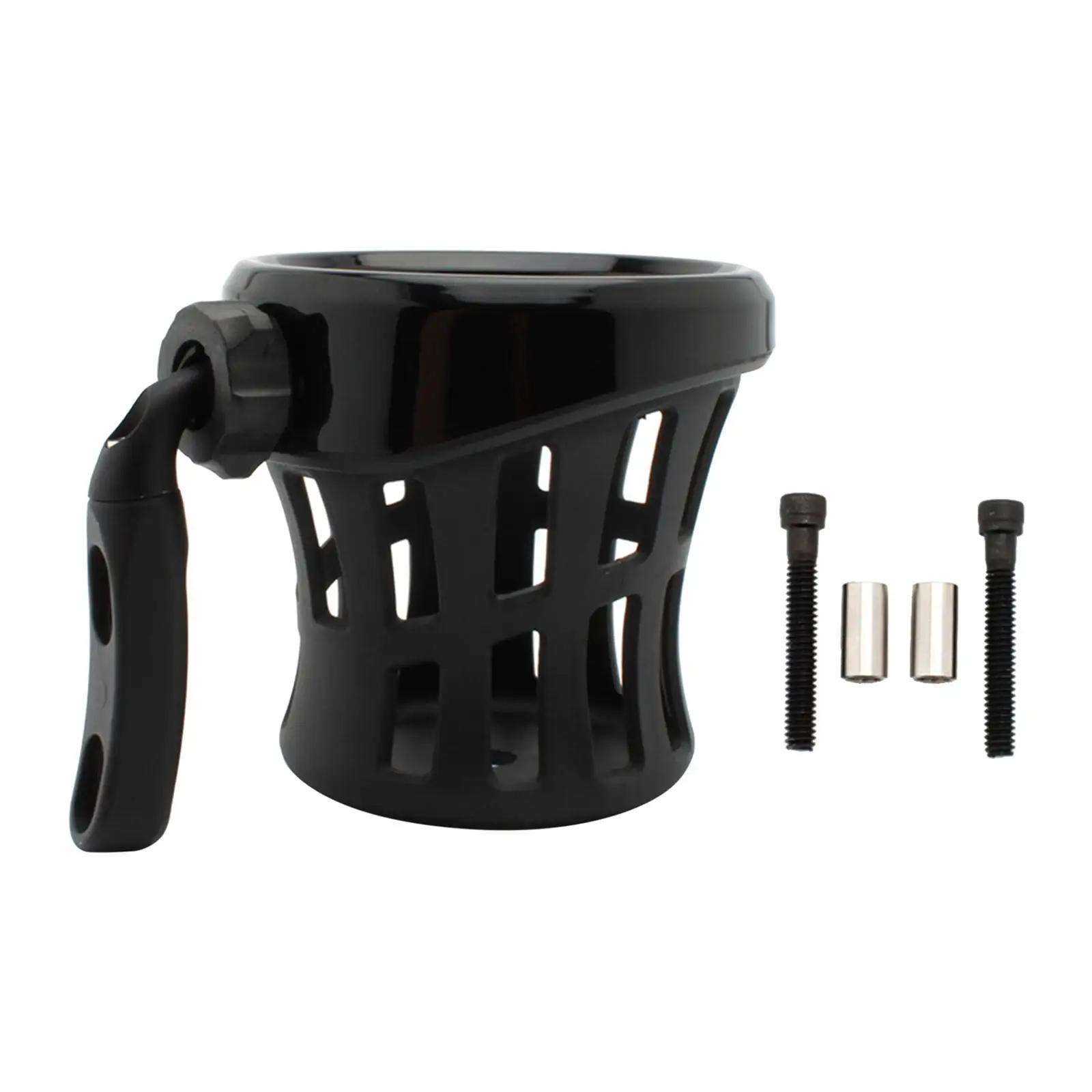 

Motorcycle Drink Holder Bracket Water Bottle Cup Stand Compatible for Harley Blackline Breakout Deuce Deluxe