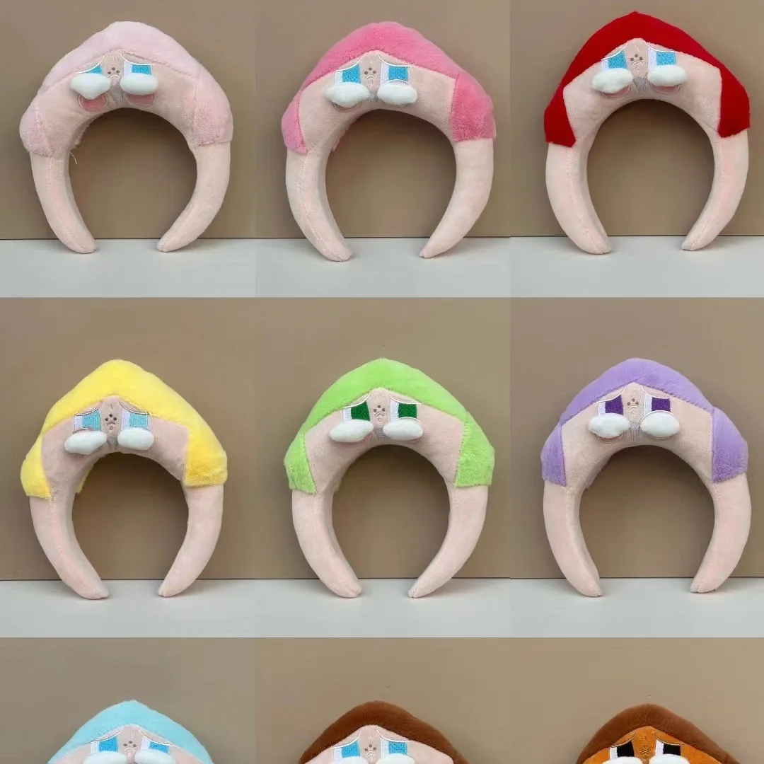 슈퍼 귀여운 새 만화 우는 아기 가을 머리 후프 달콤하고 귀여운 소녀 세안 머리 후프 인터넷 연예인 이상한 헤어 클립 h