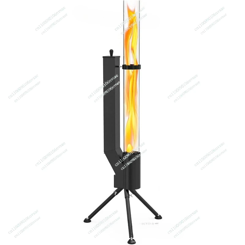 Vertikaler Holzofen, Terrassenheizofen, Outdoor-Camping