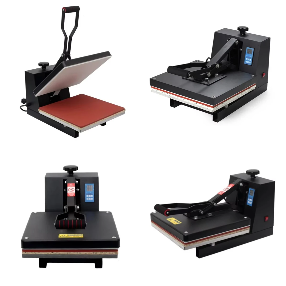 

WJW Large Format T-shirt Printer Custom Heat Transfer 15x15 Heat Pressing Heat Machine