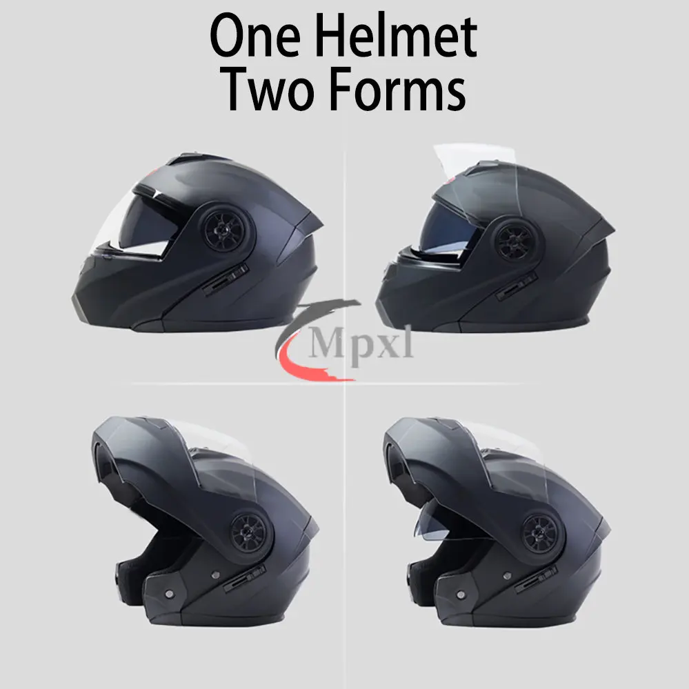 

BLD Personalised Professional Motorcycle Full Face Helmet Men Women Safety Downhill Motocross Racing Modular Flip Up Casco Moto
