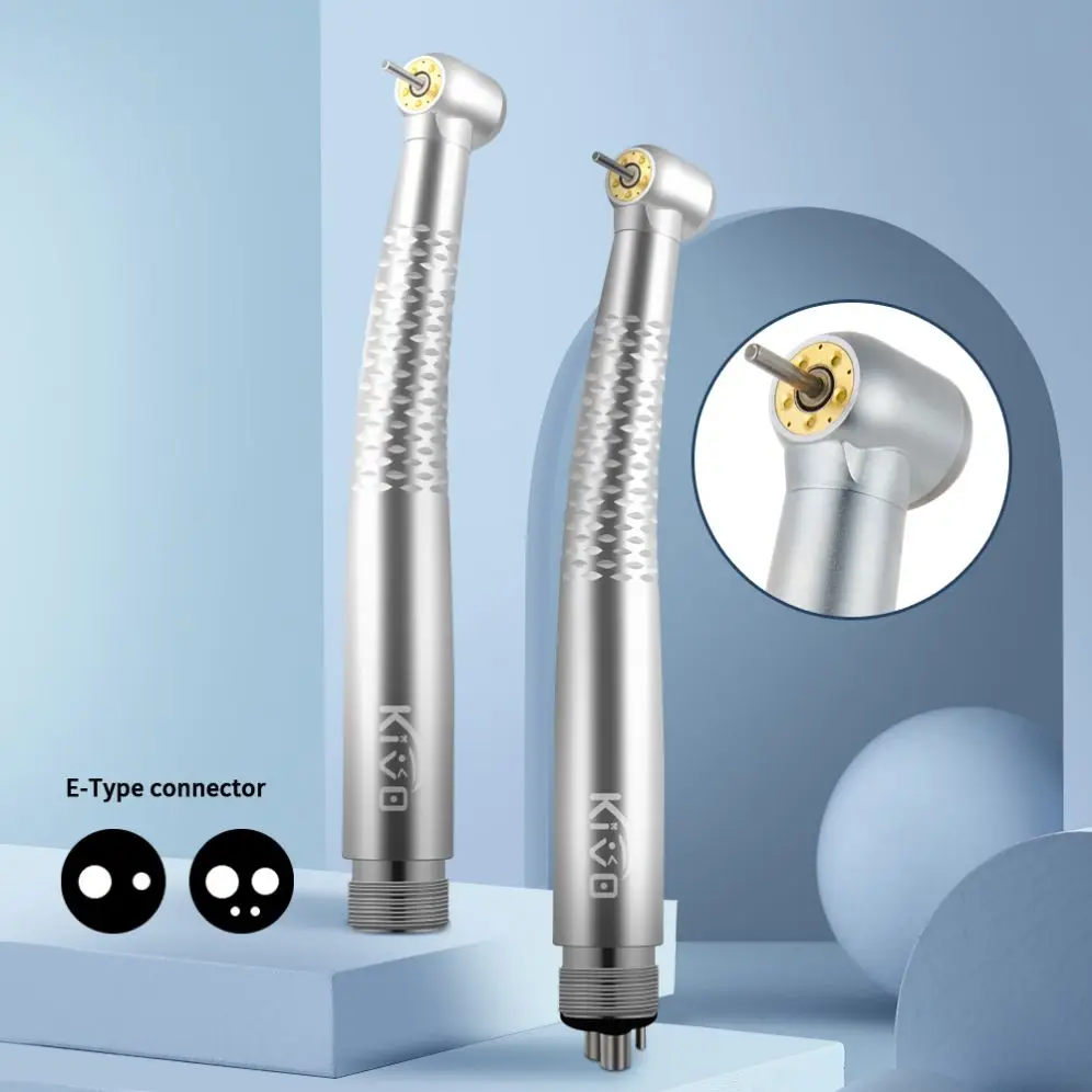 High Speed Dental Handpiece LED 5 Shadowless Strong Lights Handpiece Dentistry 5 Water Air Sprays Turbine Generator Handpiece