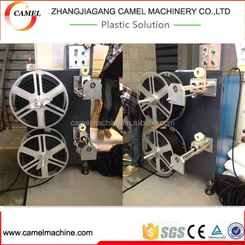 Pipe Winding Machine Pipe Winder Machine Automatic Plastic / PE Full Automatic Transformer Motor Coil Winding Machine 800-2000mm