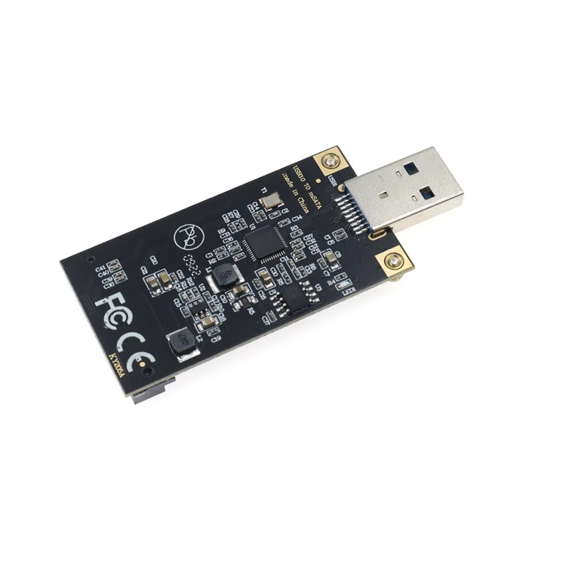 Wysokiej jakości dysk półprzewodnikowy Msata do USB 3.0 do przenośny dysk twardy ASM1153E Chip Plug and Play dla rozmiarów 30*50