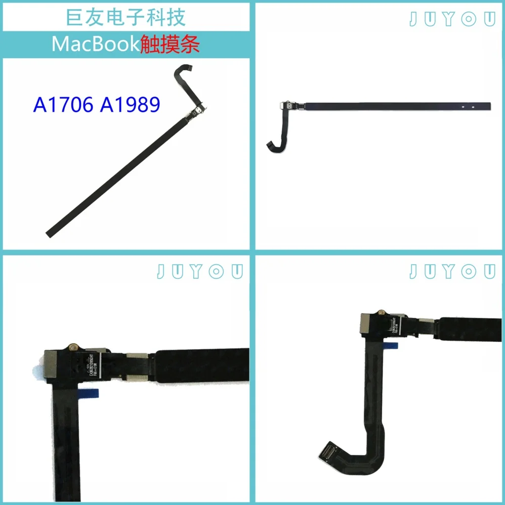 

For MacBook Pro A1706 A1989 Touch Bar Speaker Module with Flex Cable Replacement Parts for Laptop Audio Upgrade Compatible
