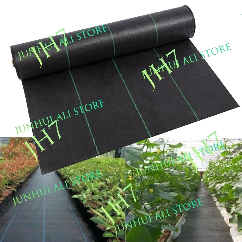 3/5/10/15/20M Agriculture Weed Barrier Landscape Fabric Ground Cover Mat Plastic Plant Grow Care Cloth Garden Greenhouses Tools