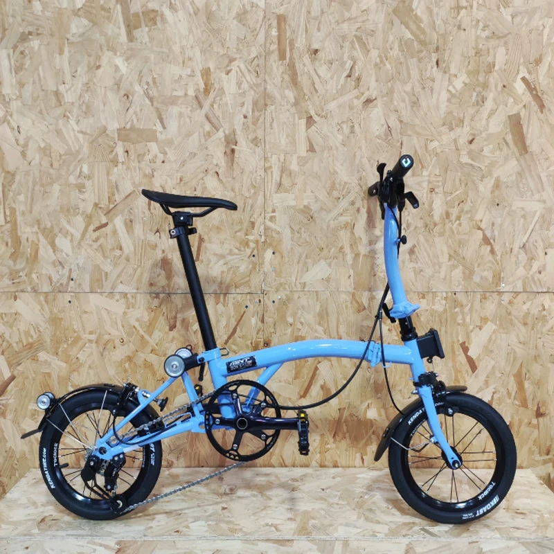 MINT BOB 3-14K 14Inch Triple Folding Bike/ Chromium-Molybdenum