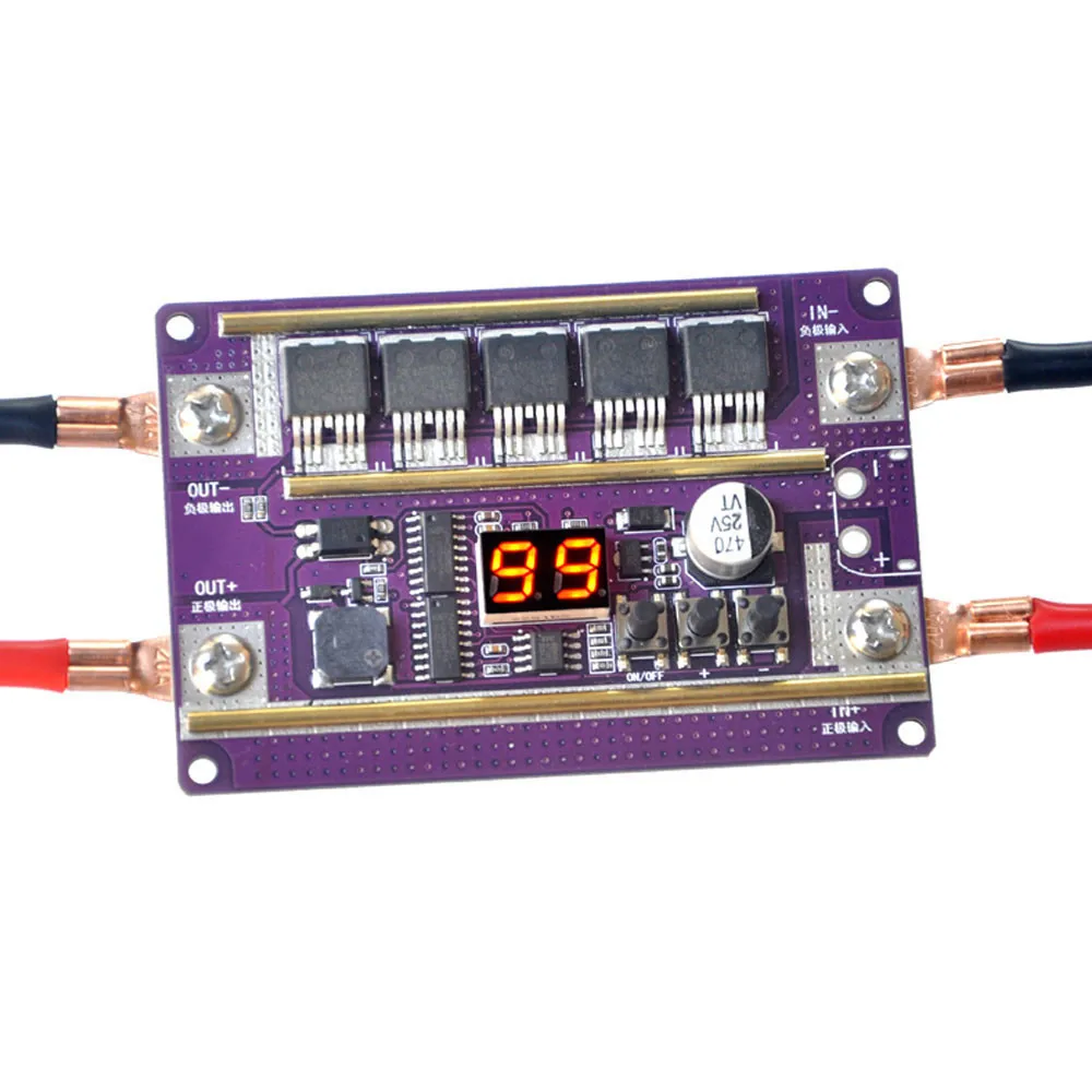 Saldatrice a punti 12V per batteria al litio 18650 kit fai da te saldatrice a punti digitale regolabile potenza PCB Circuit Board foglio di nichel