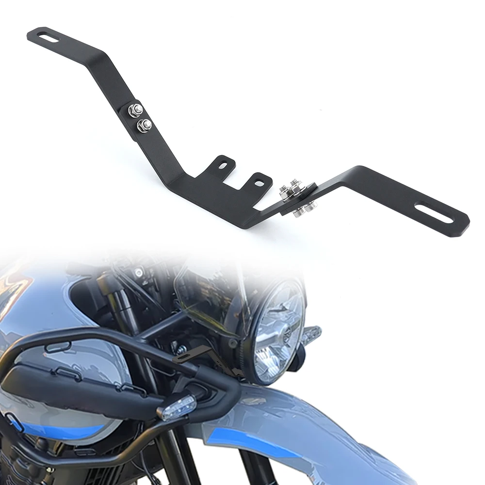 

Motorcycle Accessories Steel Auxiliary Light Mounting Bracket For Royal Enfield Himalayan 450 2024 2025 Front Pod Light Mount