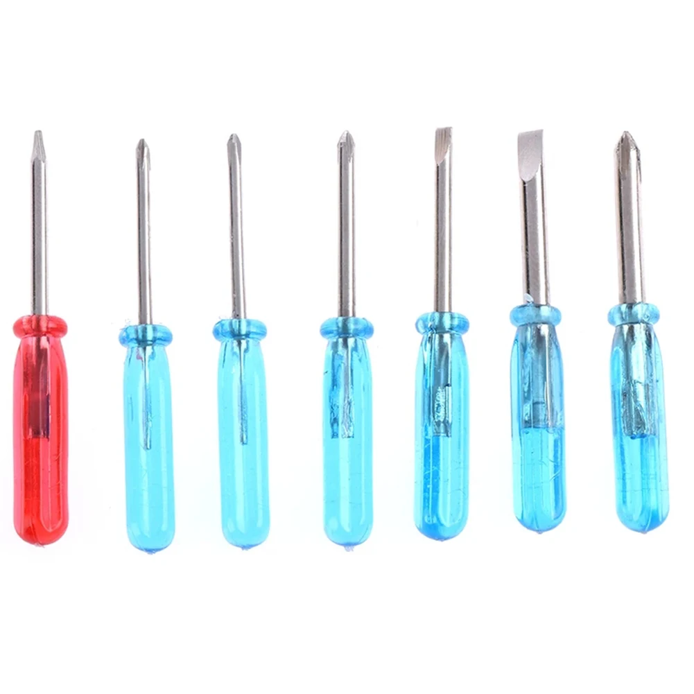 7Pcs/Set Small Screwdriver Mini Screw Driver Star Slotted Cross Screwdriver Repair Tool For Small Items Professional Hand Tools