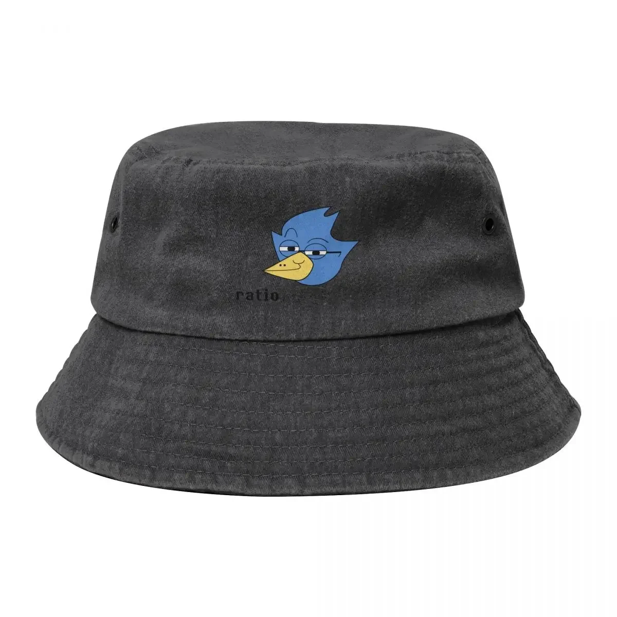 Berdly ratio Deltarune Bucket Hat Sunscreen Fishing cap sun hat cute Women's Hats For The Sun Men's