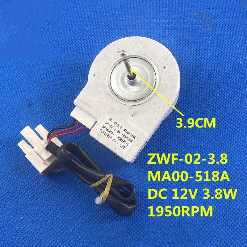 Oringinal New for Midea refrigerator freezing motor fan motor BCD-310WM ZWF-02-3.8 MA00-518A fan DC motor