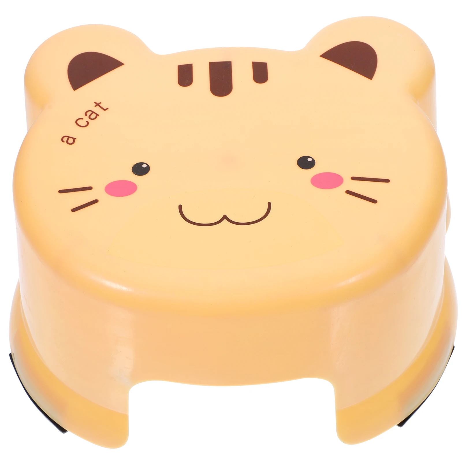 Plastic Stool Bathroom Cartoon Foldable Short Chairs Classroom Elementary Multipurpose Heightening Shoe Changing Sturdy