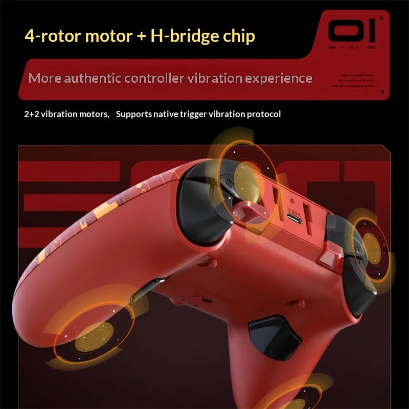 ThundeRobot G80 SE Serpent Wireless Game Controller With Charging Dock TMR Joystick Gaming Gamepad For PC Steam Switch2 Android