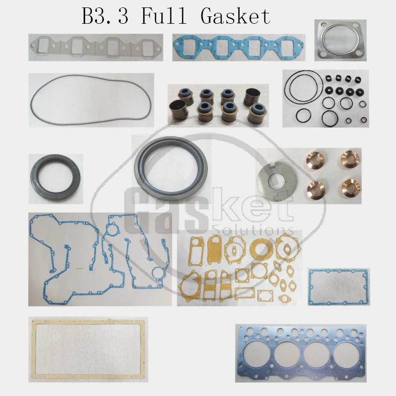 

For Cummins Engine Doosan D20S D25S3 D30S Forklift B3.3 4B3.3 Full Gasket Kit