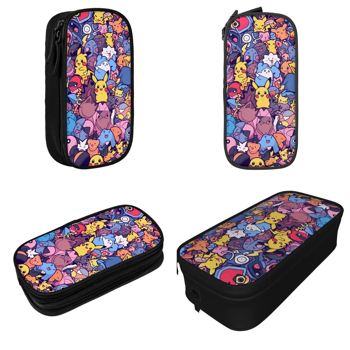 Чехол для карандашей в стиле аниме «Покемон Пикачу»