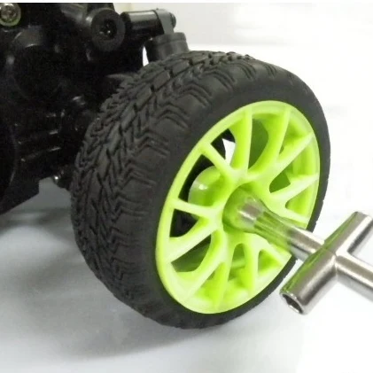 Mini Portable Cross Hex Socket Model Toy Car Tire Nut Installation and Removal Board Mobile Robot Maintenance Tool