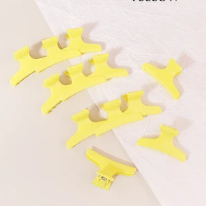 Klipler için saç, kelebek düz, kadınlar için, klipler, kaymaz, 12 parça 8 kısa saçlı en çok satan kanca-no. 7