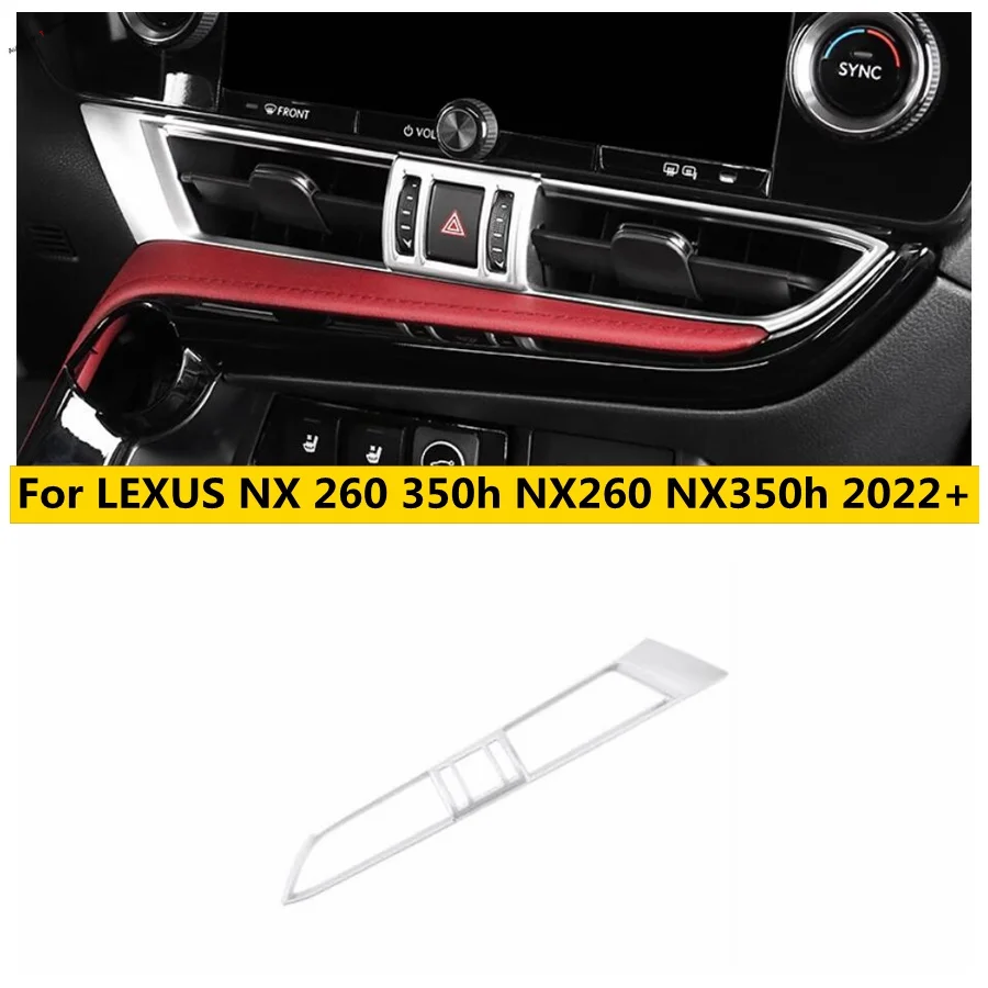 Middle Air Conditioning Outlet AC Vent Decoration Frame Cover For LEXUS NX 260 350h NX260 NX350h 2022 2023 2024 Car Accessories