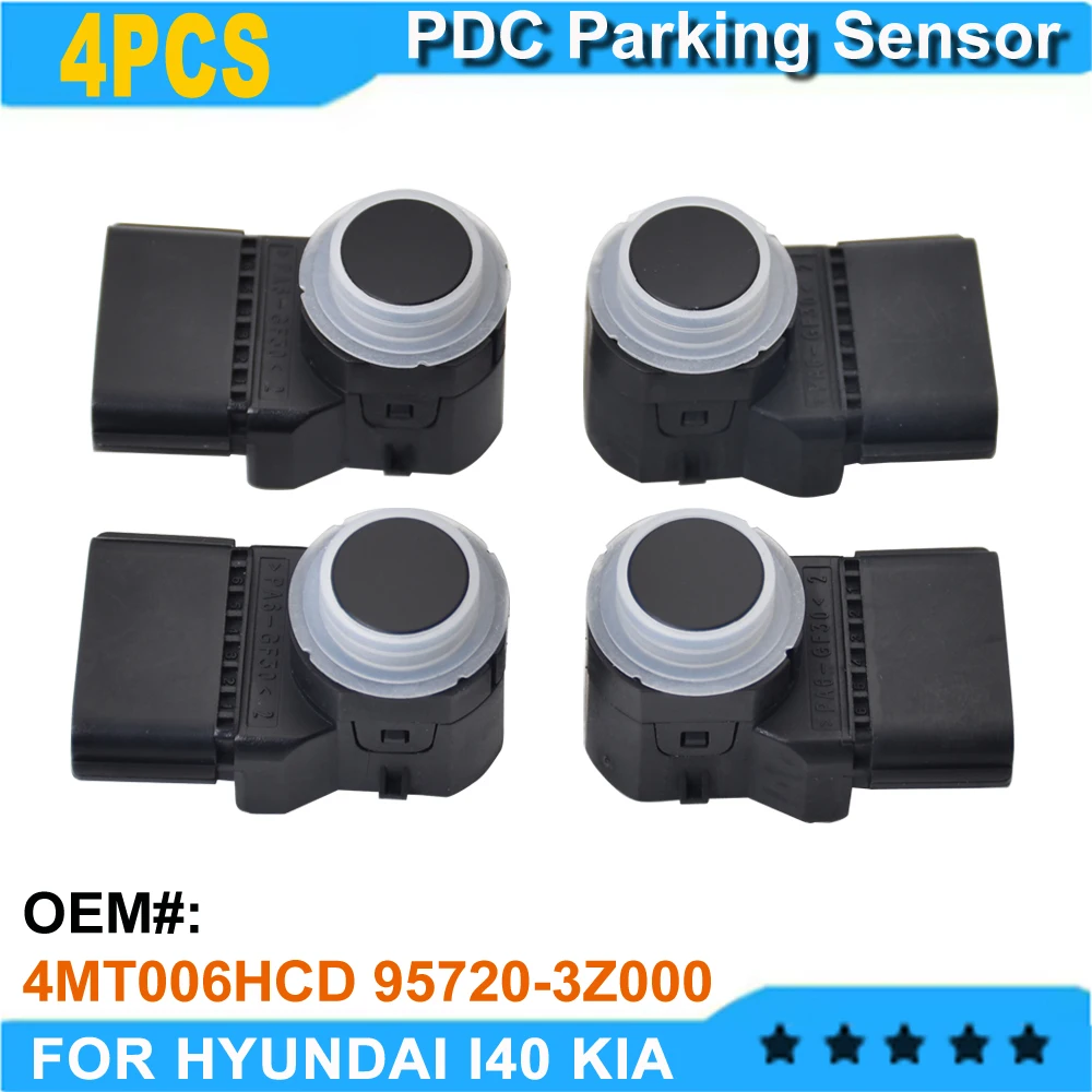 Hight Quality 4PCS Parking Backup Aid Sensor PDC Parking Sensor 4MT006HCD 95720-3Z000 For Hyundai I40 Kia