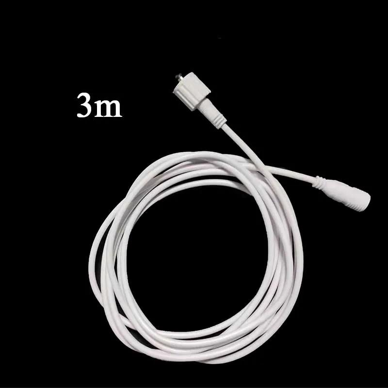 Wodoodporny przedłużacz DC 12V Kabel zasilający męski żeński 2,1 mm * 5,5 mm Przewód światła słonecznego IP67 ~ IP68 Zewnętrzny przewód elektryczny