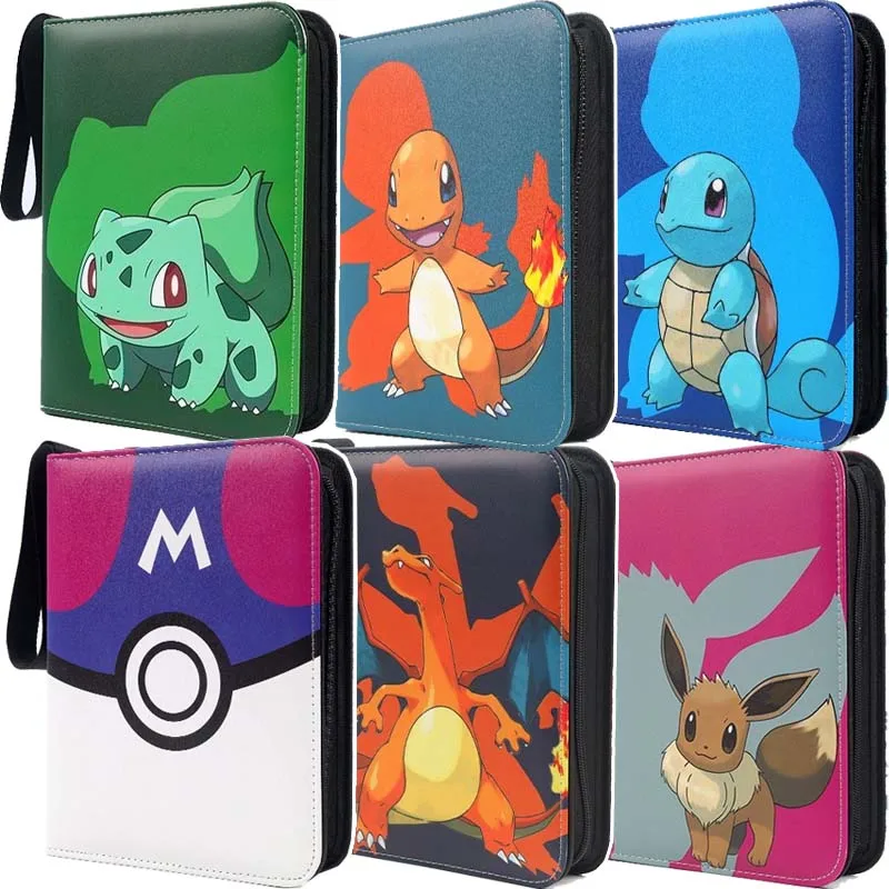 ألبوم مجموعة كتب بطاقات التداول من تشارماندر، ألبوم حماية للعبة والبطاقات القابلة للجمع، ملحقات هدايا دفتر الرسوم المتحركة #1