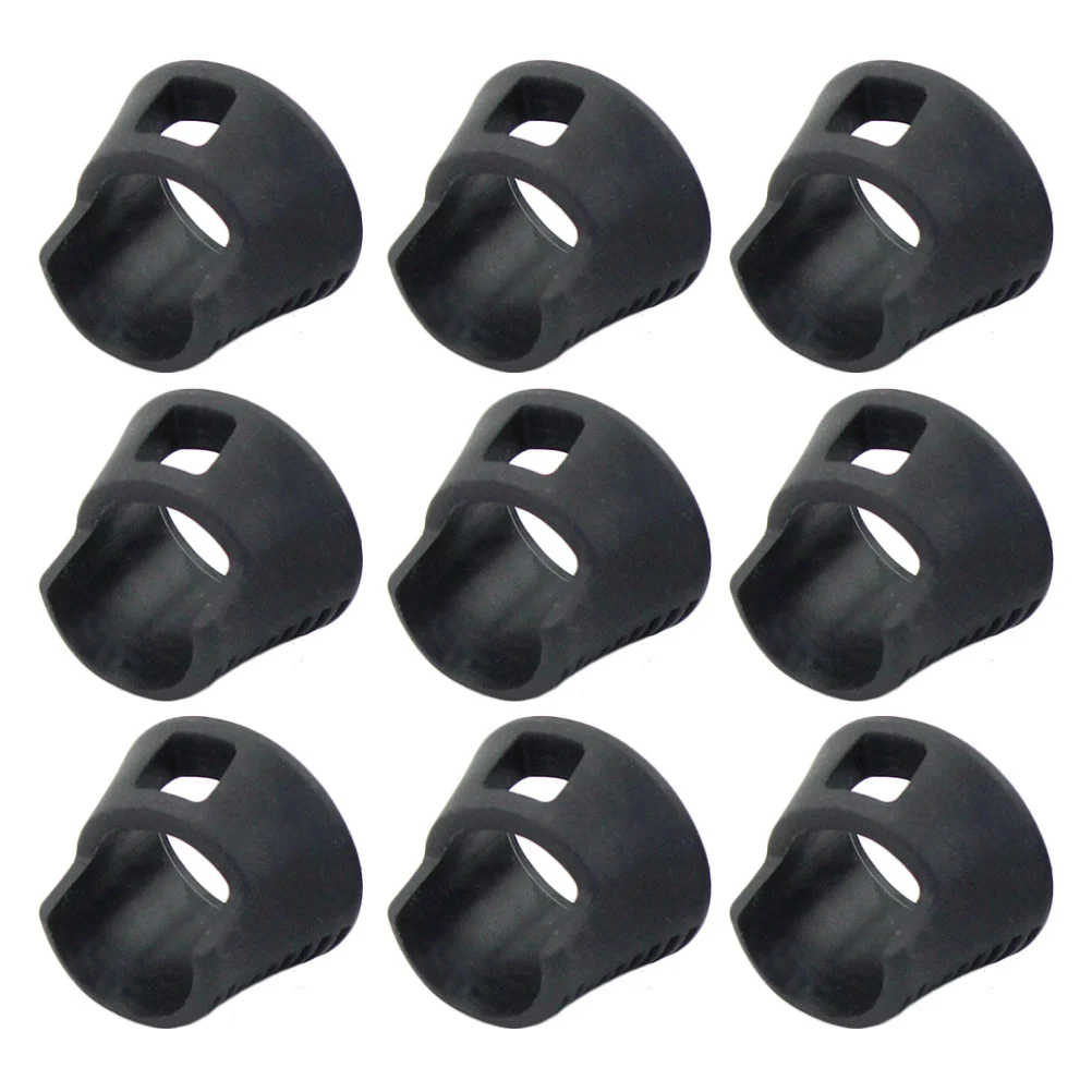 50 قطعة حلقة امتصاص الصدمات للوشم مواد عالية الجودة آمنة الوشم إصبع حامي إبرة طويلة الأمد #1