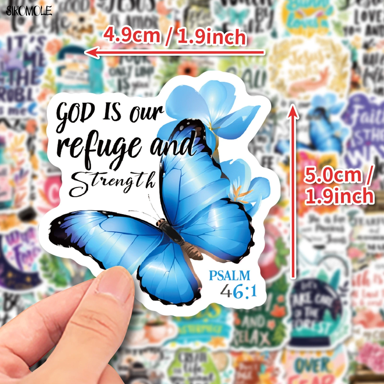 10/30/50 個漫画イエス感動ステッカーかわいい冷静を保つ美的 DIY 子供旅行荷物デカール落書きステッカーパック