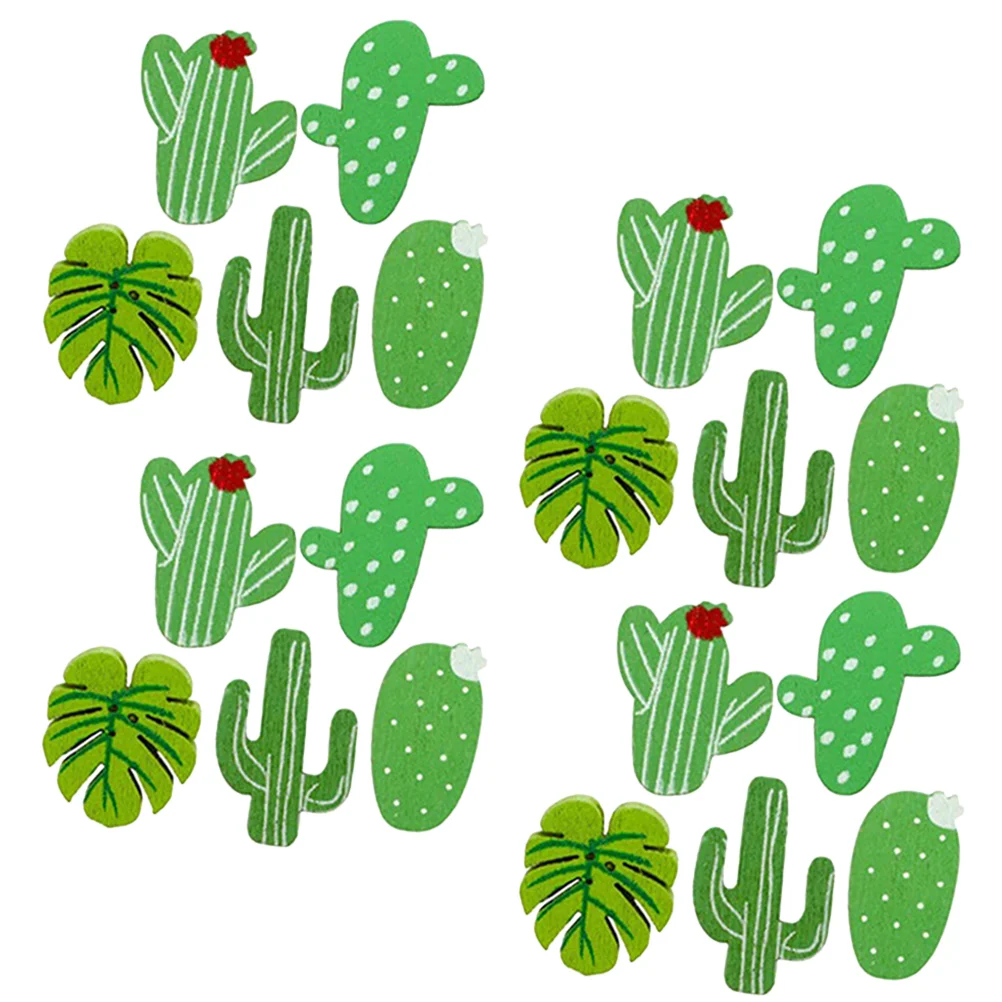 

20 Pcs Cactus Pushpin Cute Pins Decorative Thumb Tacks Plant Thumbtacks for Photo Wall Cork Board