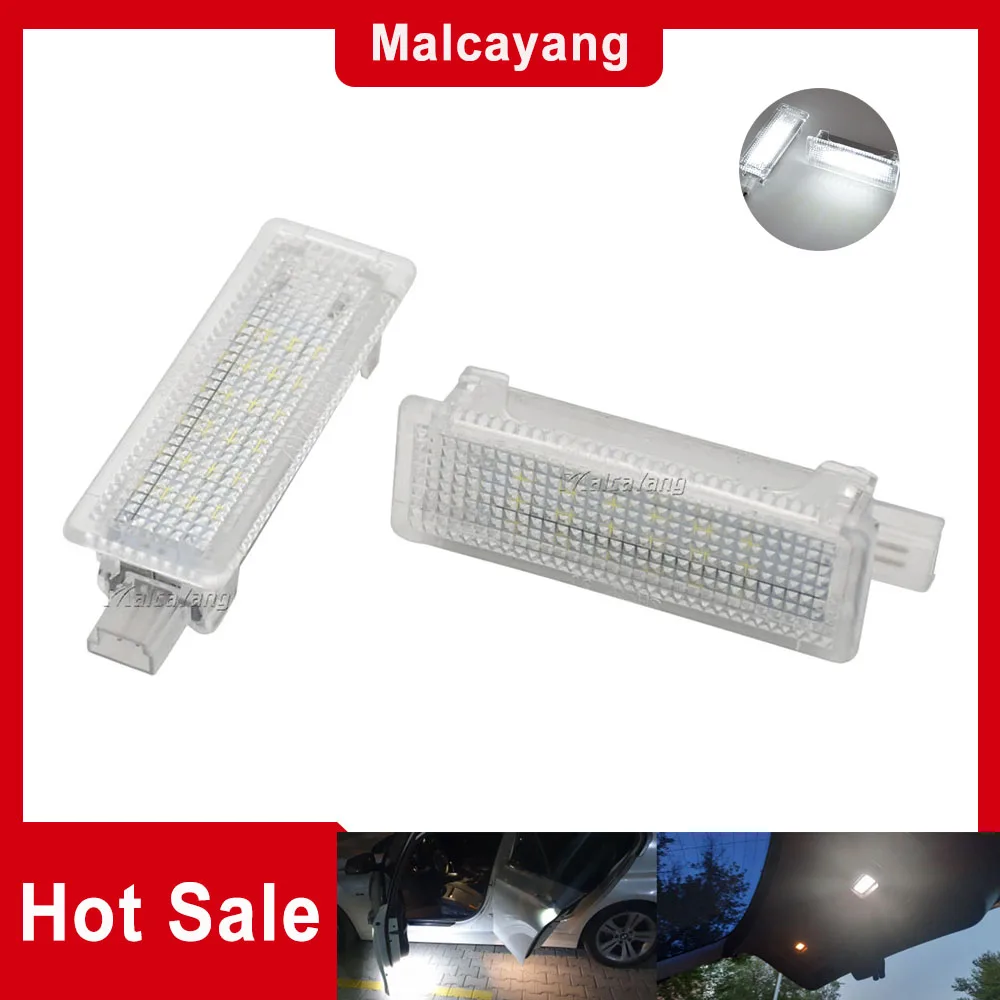 1 пара светодиодных светильников для ног под дверью 63316972605   Для BMW E60 E87 E70 E90 E92 E63 E65 E85 M3 MINI Z4 R50 R52 R53