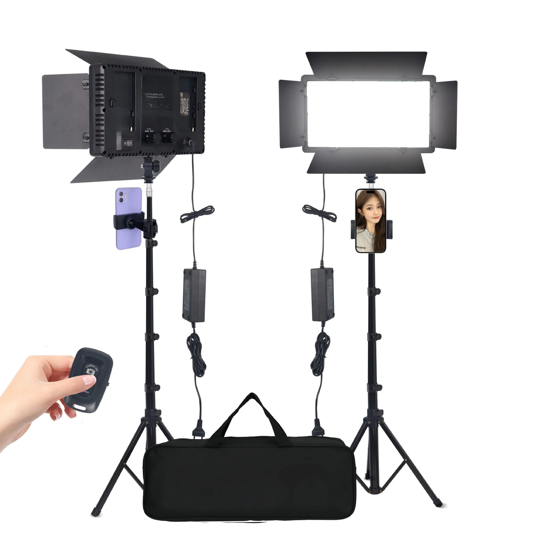 قابلة للشحن u600 لوحة مسطحة ملء الضوء المباشر فيديو LED التصوير الفوتوغرافي ضوء u800RGB المحمولة #5