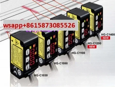 HG-C1030-C1050-C1100-C1200-C1400 مستشعر الإزاحة بالليزر يتراوح/P